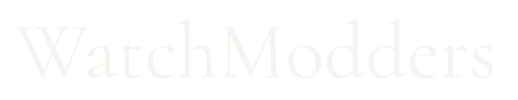 watch modders logo blanc - Verified workshops & modders for Seiko mod, G-Shock, MoonSwatch, Rolex, custom watch builds Directory